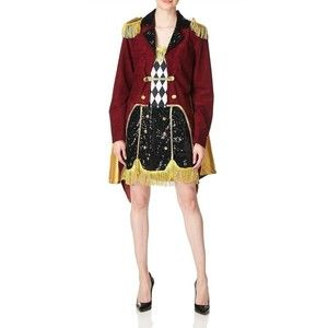 Women's ringmaster costume large